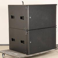 Single 18-inch Line Array Subwoofer - Compatible with Single 10-inch Line Array Speaker, Dual-purpose for Suspension &