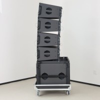 Ka21212-Inch Active Line Array Speaker System for Large Medium Small Mobile Performance Theater Auditorium Performing A