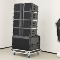 Domc Ka210 8ω Passive Professional 10-Inch Line Array Domc/OEM 110° Vertical Dispersion, Multi-Scenario Professional Au