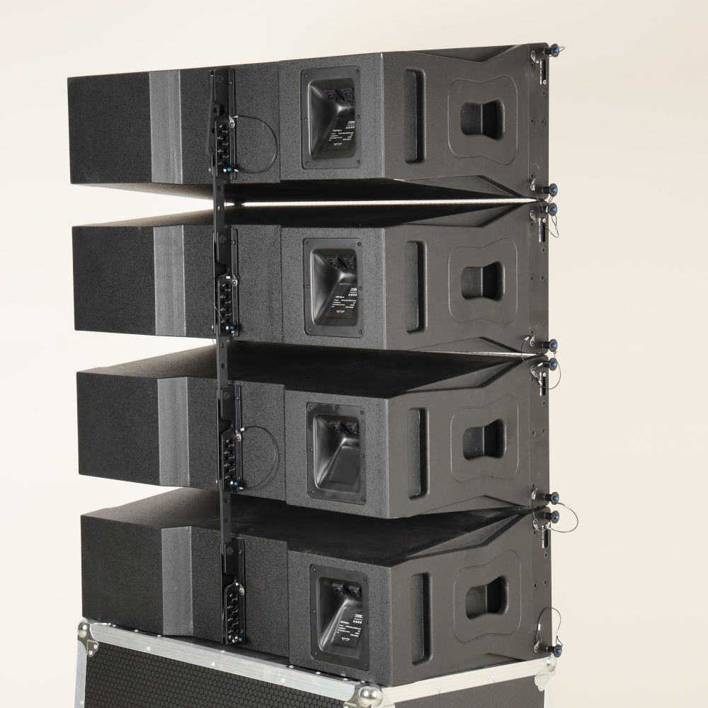 Domc Xr210 Low-Distortion Dual 10-Inch 2-Way for Mobile Shows Audio Line Array Loudspeaker System