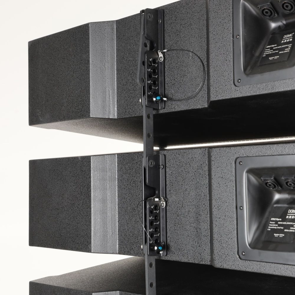 The Domc Xr212 Line Array Precision-Tuned Professional Audio Equipment for MID-Large Venues and Mobile Sound Reinforcem