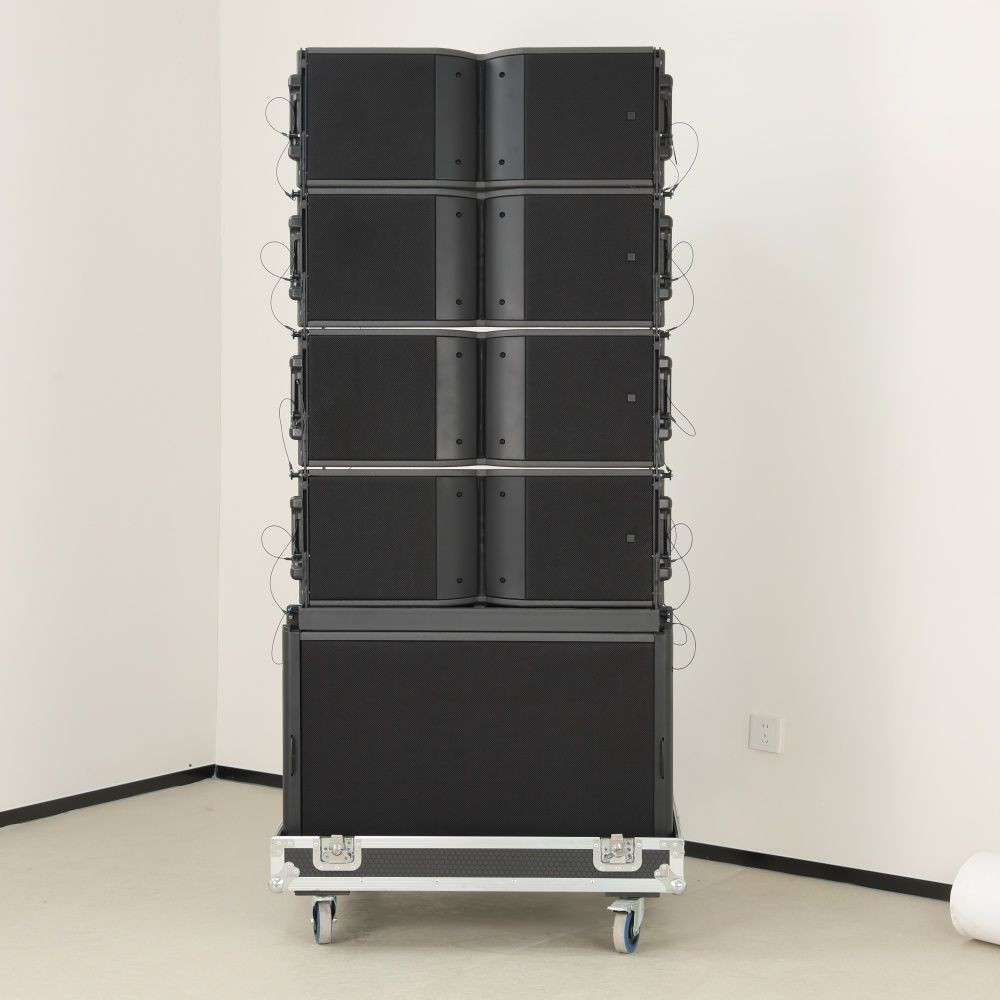Domc Ka210 Passive Professional 10-Inch Line Array Domc/OEM 110° Vertical Dispersion, Multi-Scenario Professional Au