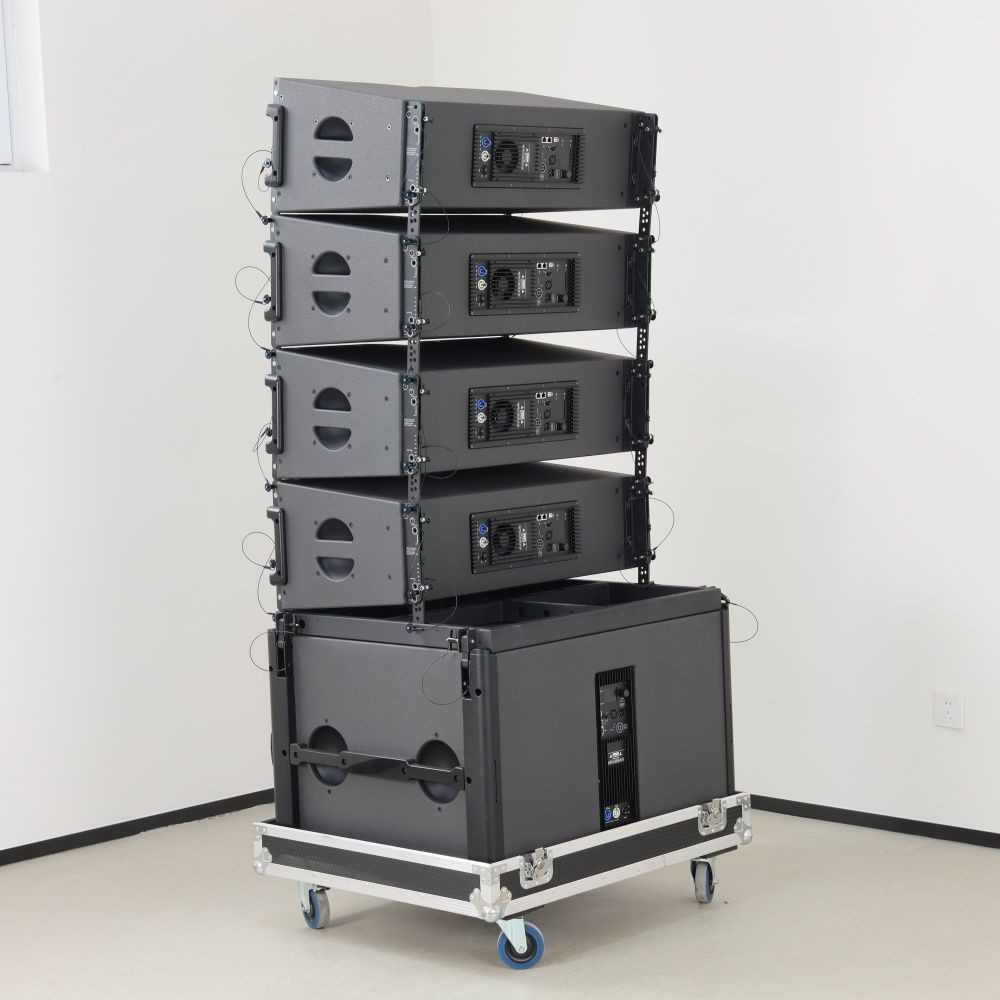 Ka21212-Inch Active Line Array Speaker System for Large Medium Small Mobile Performance Theater Auditorium Performing A